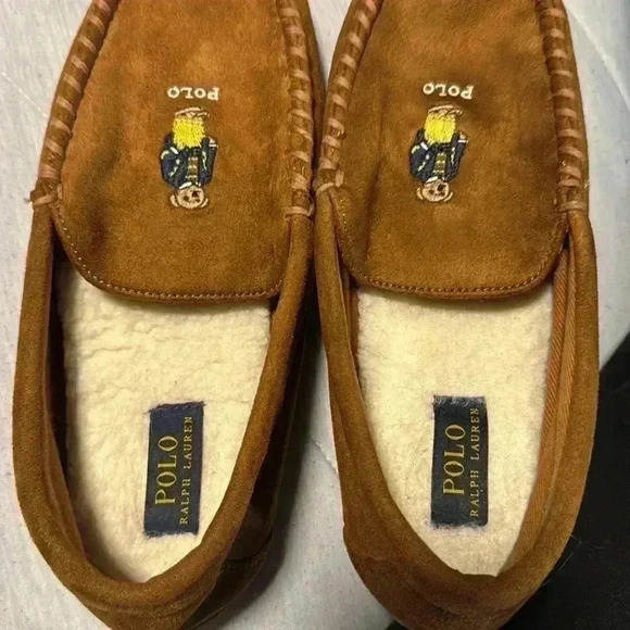 Polo men’s size 9 bear slippers -unisex - Picture 2 of 7
